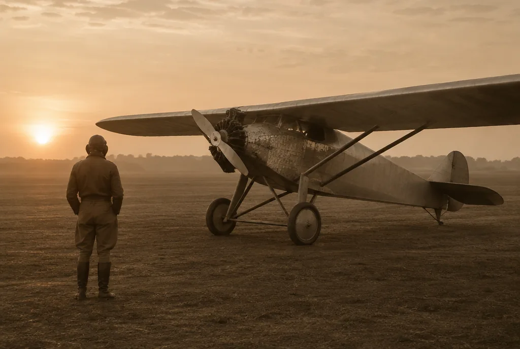Charles Lindbergh and the First Solo Transatlantic Flight